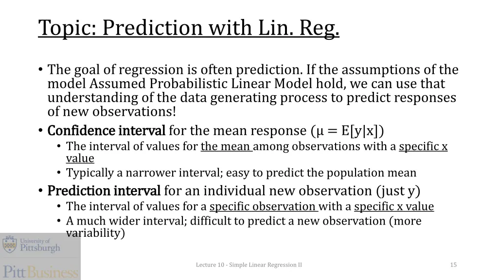 topic prediction with lin reg