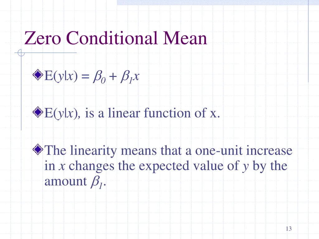 zero conditional mean 3