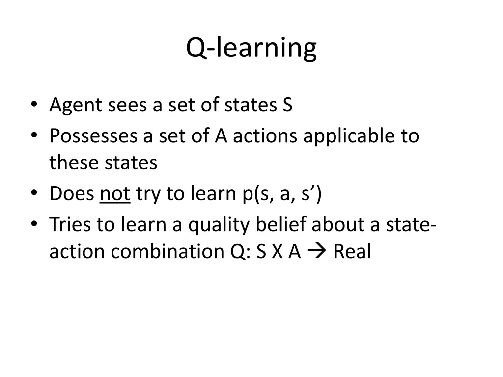 q learning 1