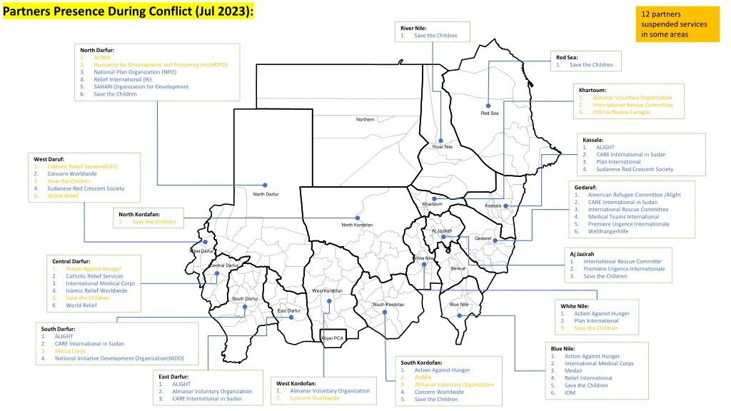 partners presence during conflict jul 2023