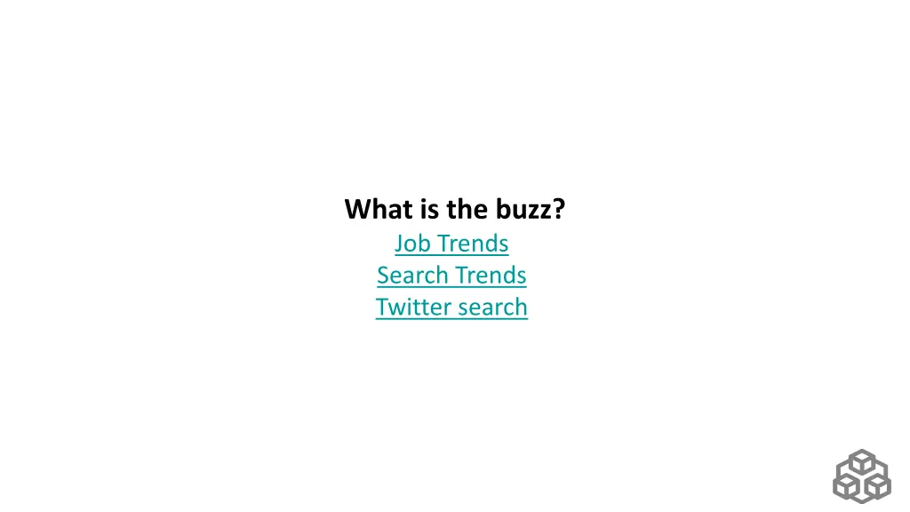 what is the buzz job trends search trends twitter