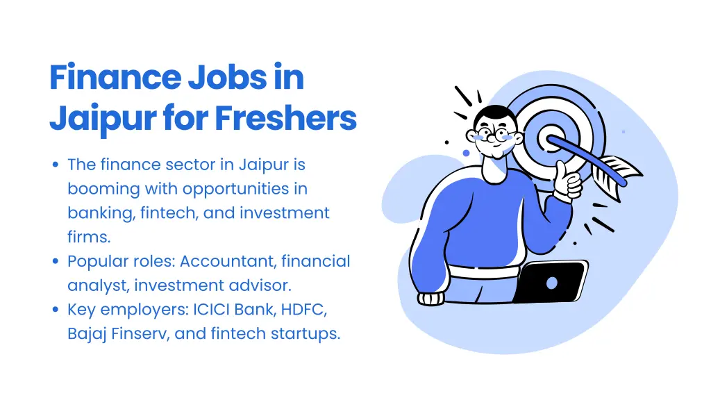 finance jobs in jaipur for freshers