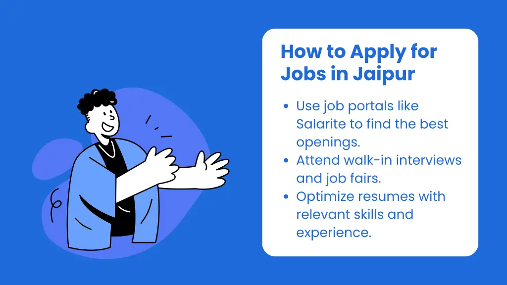 how to apply for jobs in jaipur