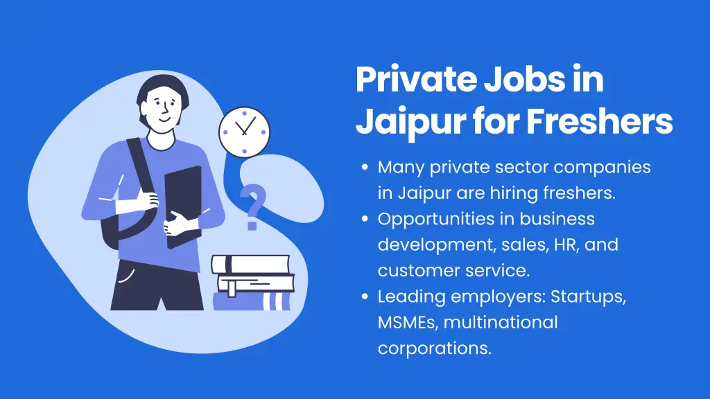 private jobs in jaipur for freshers