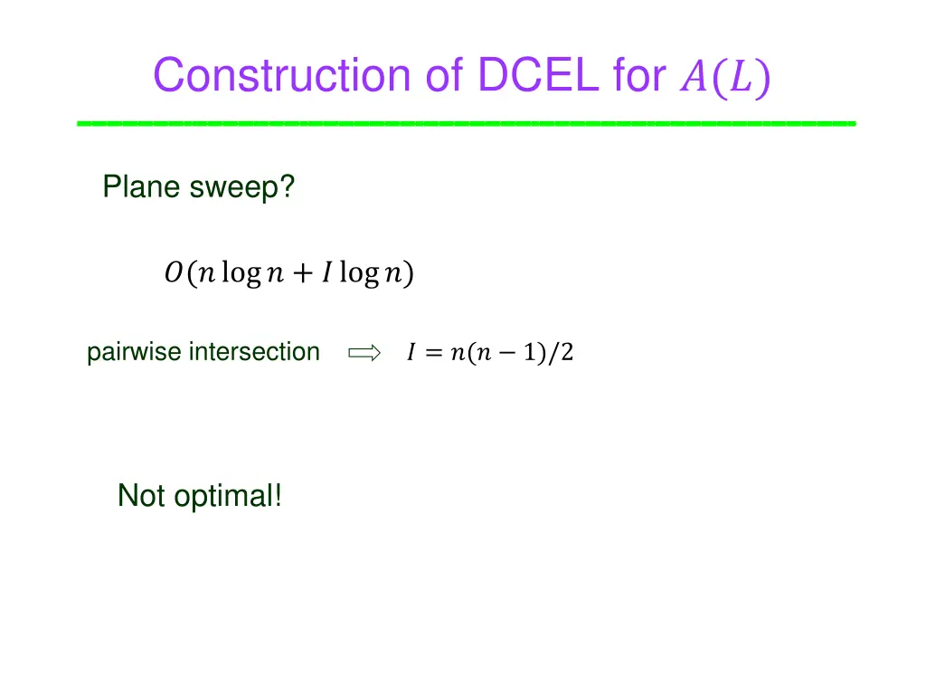 construction of dcel for
