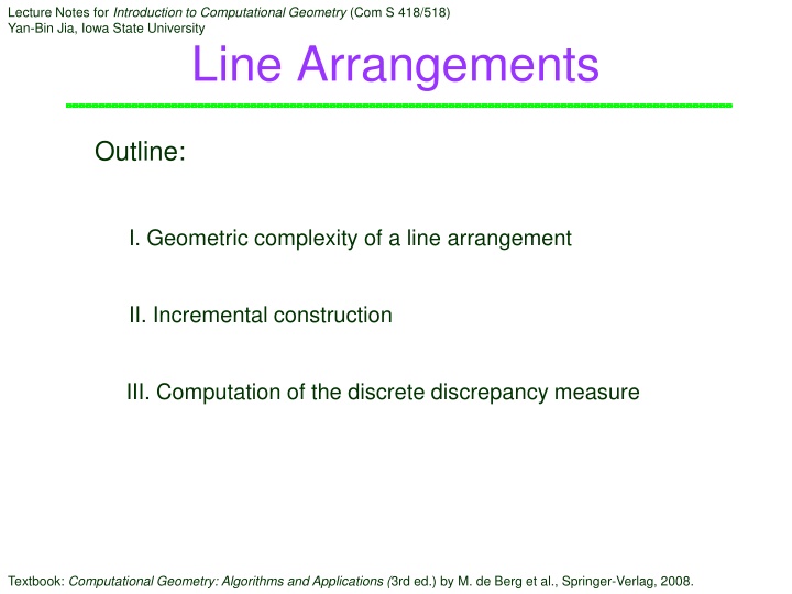 lecture notes for introduction to computational