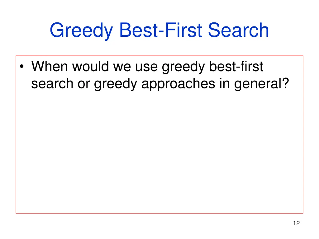 greedy best first search 2