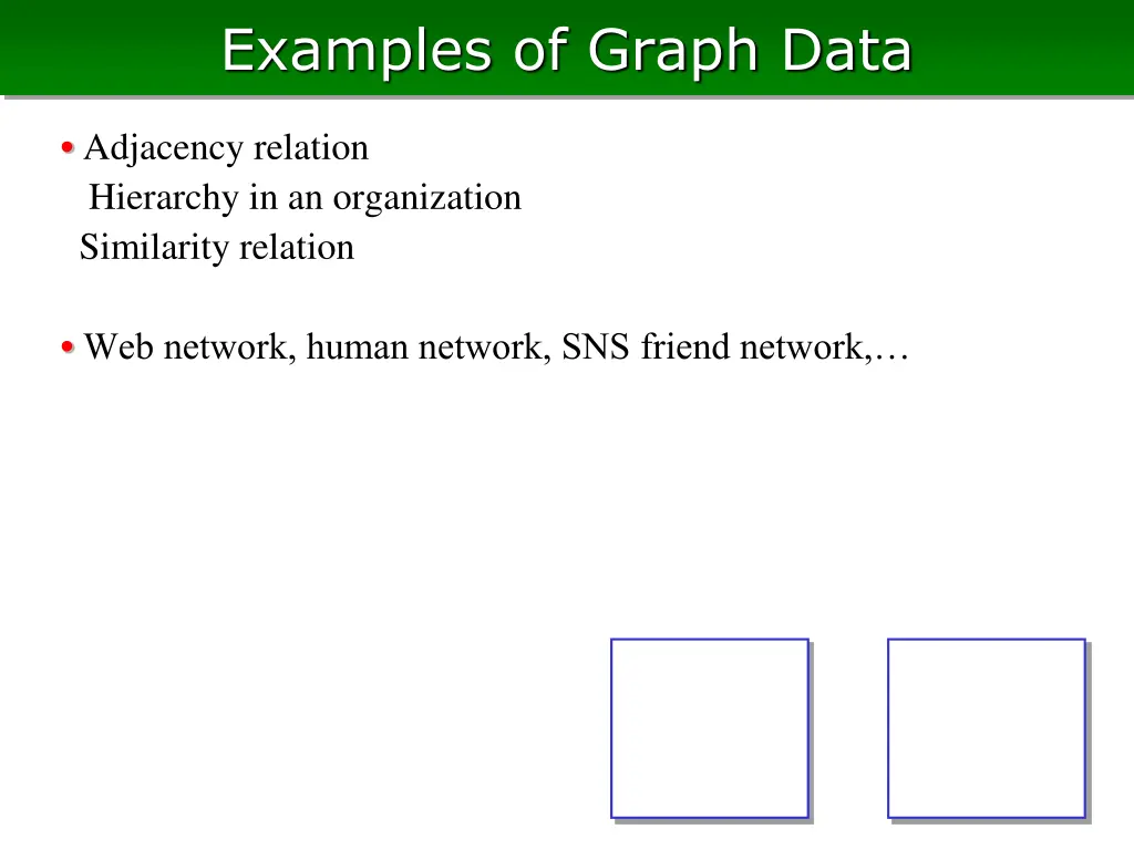 examples of graph data