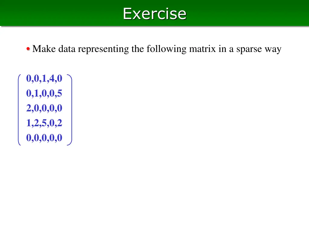 exercise