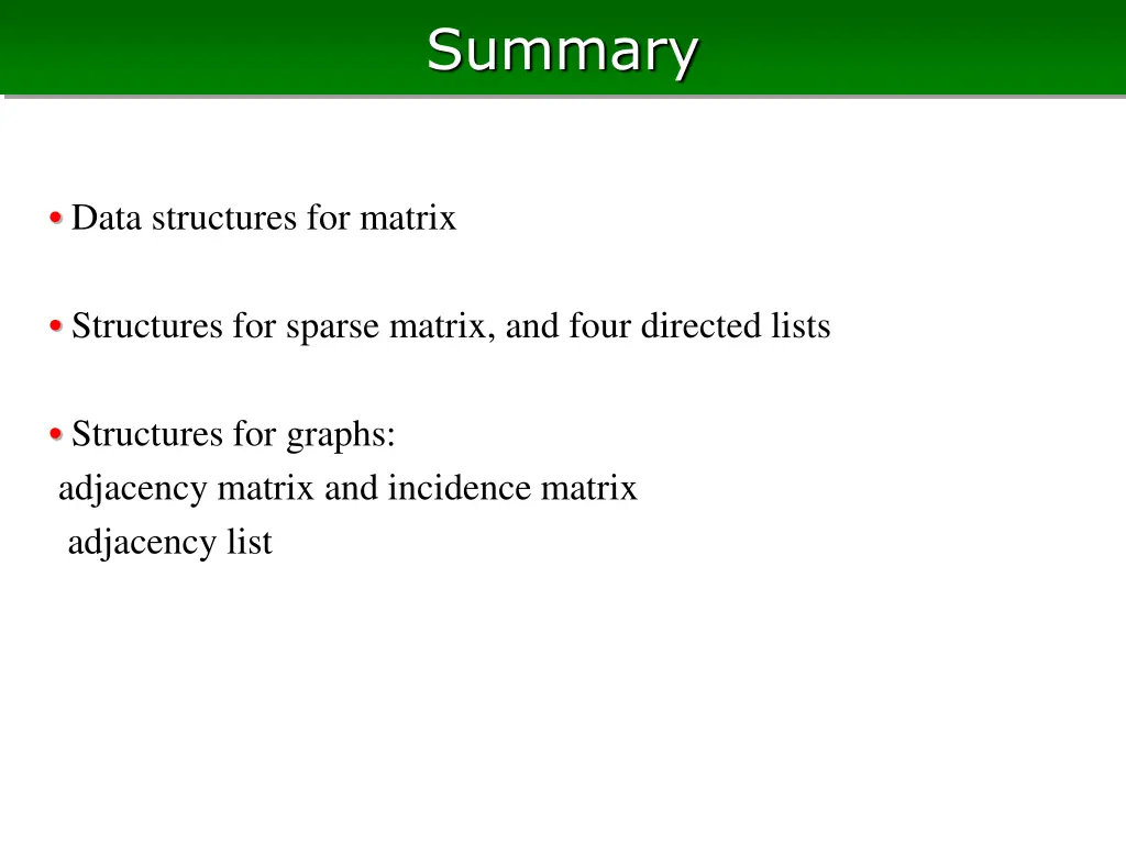 summary