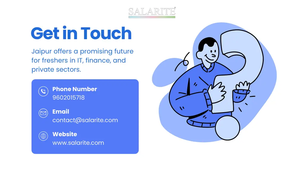 get in touch jaipur offers a promising future
