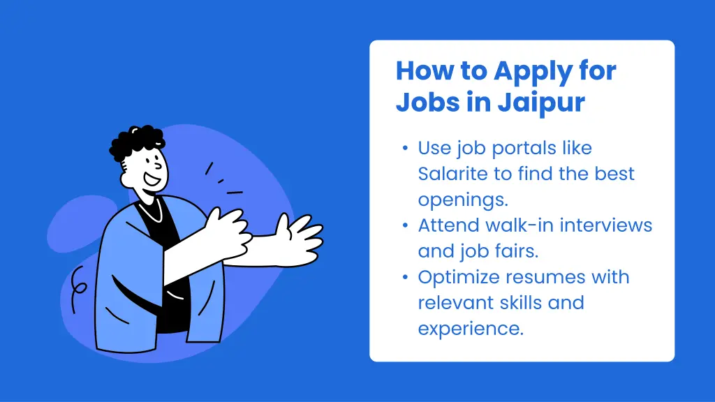 how to apply for jobs in jaipur