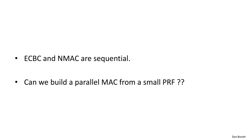 ecbc and nmac are sequential
