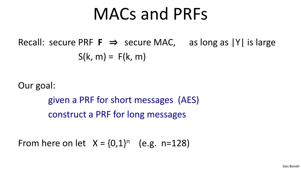 macs and prfs