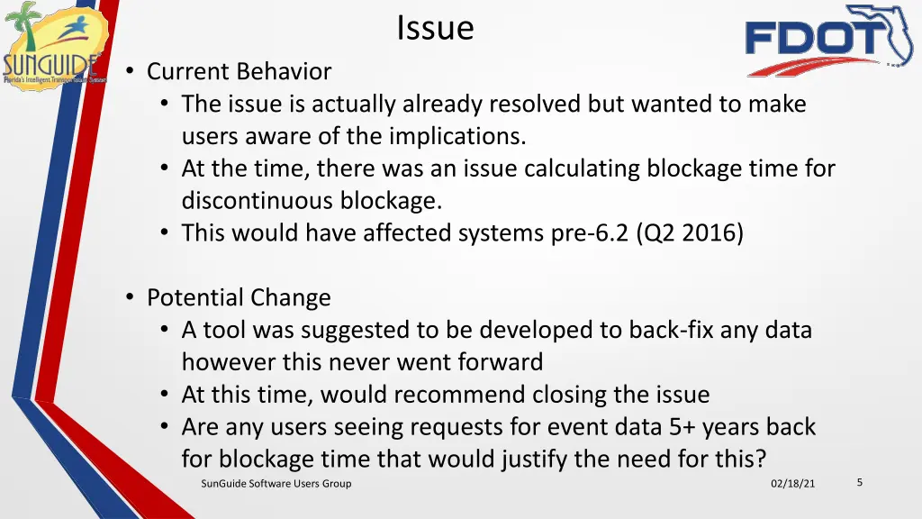 issue