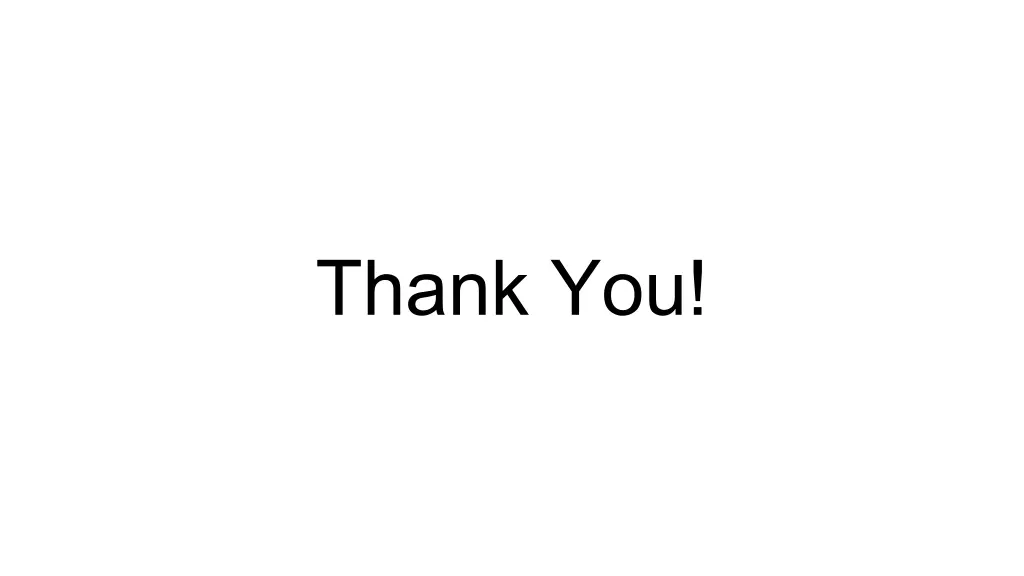 thank you