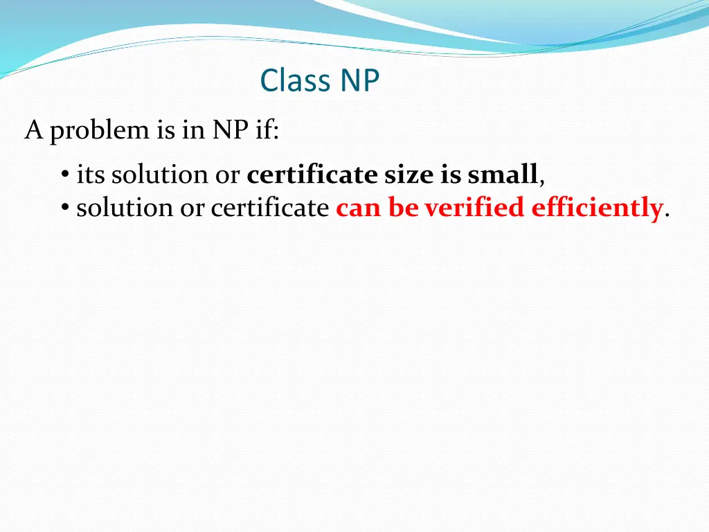 class np