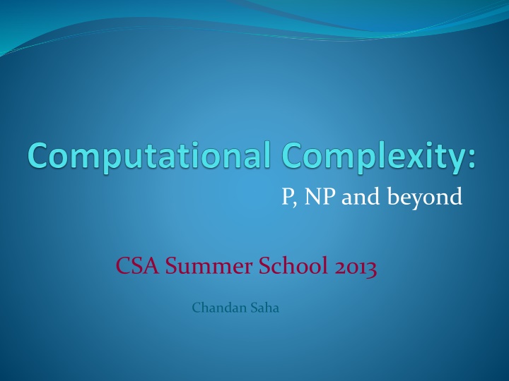 p np and beyond
