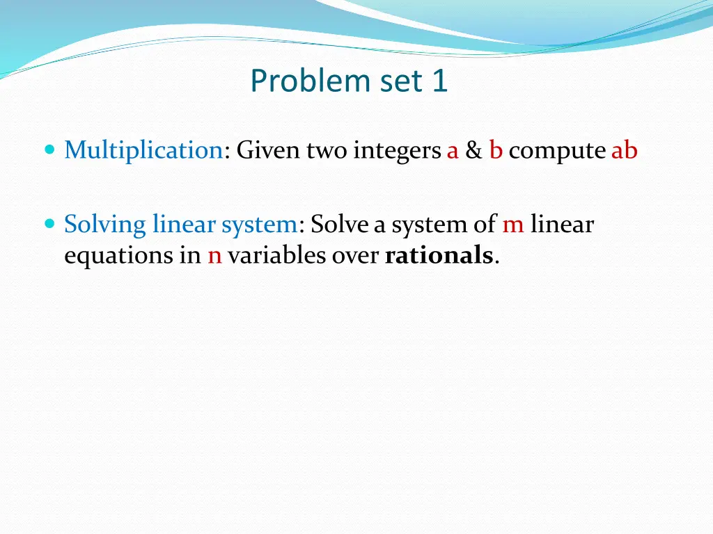problem set 1 1