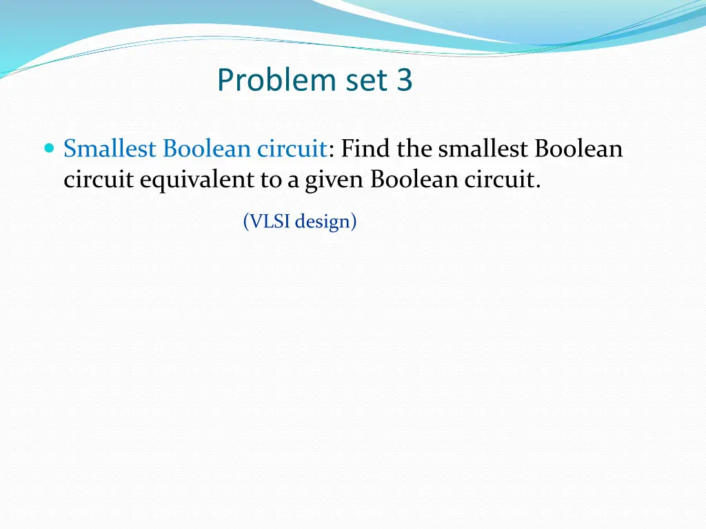 problem set 3