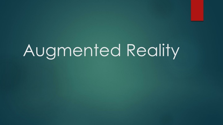 augmented reality