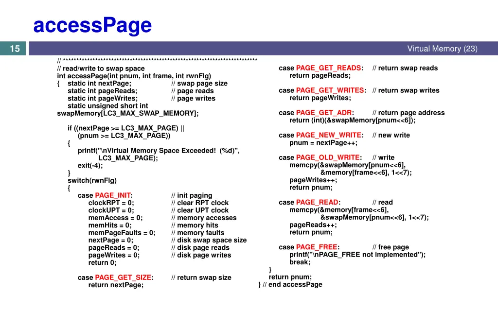accesspage