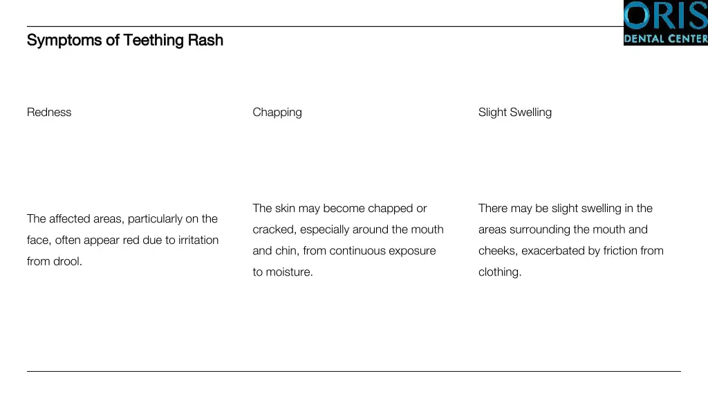 symptoms of teething rash symptoms of teething