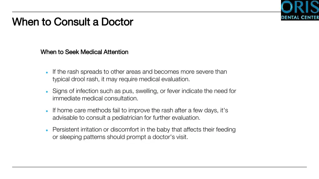 when to consult a doctor when to consult a doctor