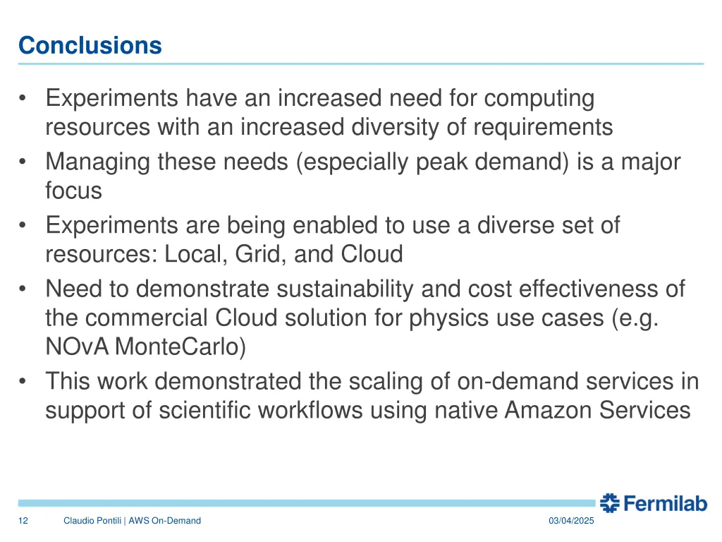 conclusions