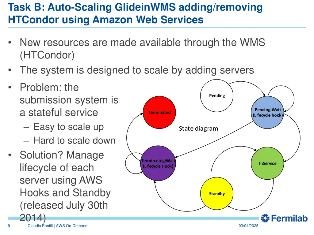 task b auto scaling glideinwms adding removing