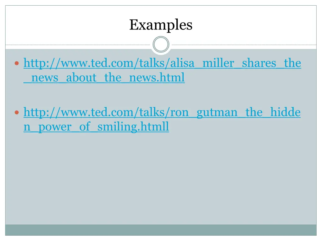 examples