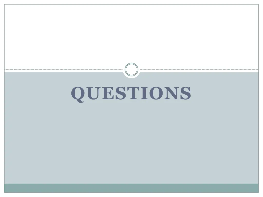 questions