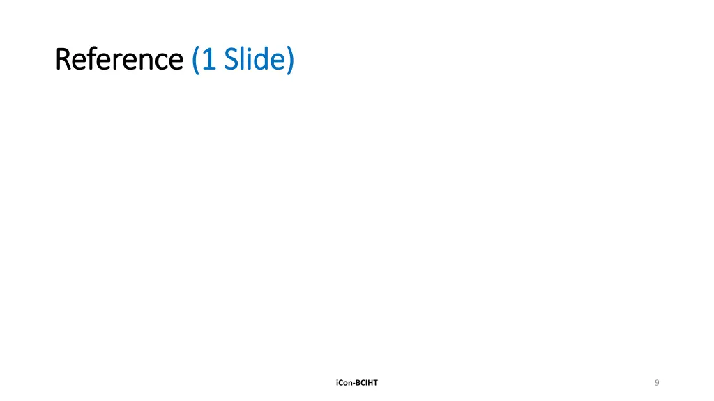 reference reference 1 slide