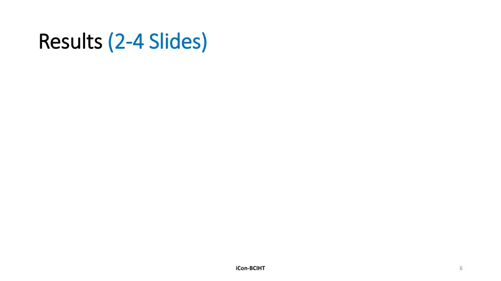 results results 2 2 4 slides