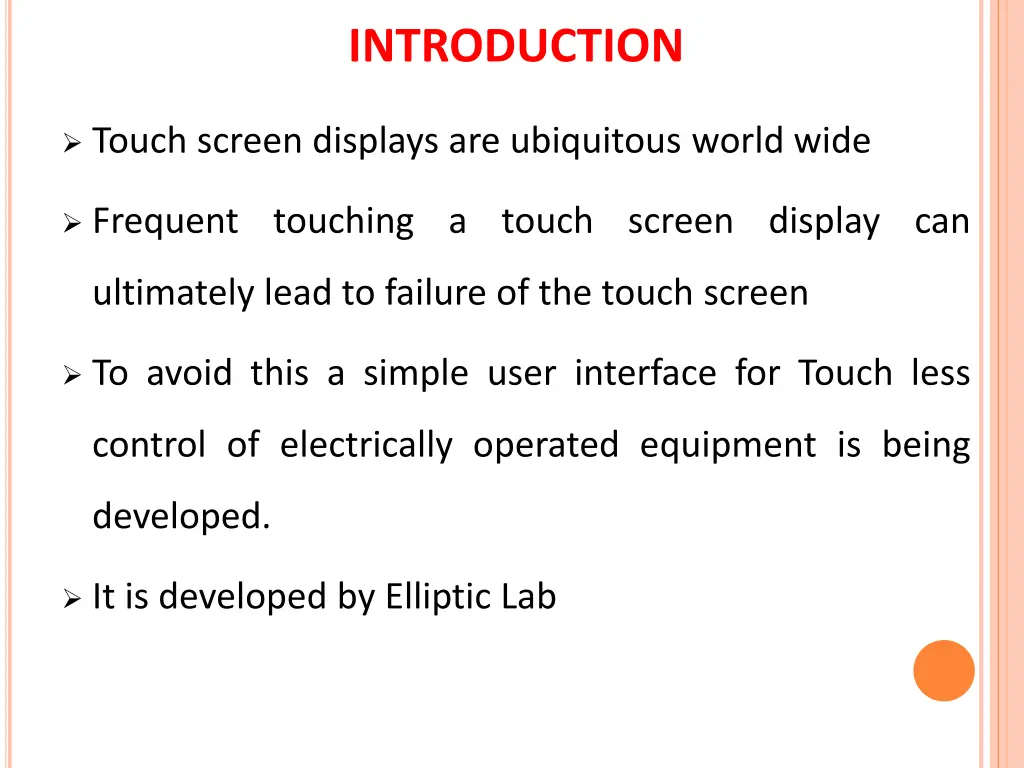 introduction