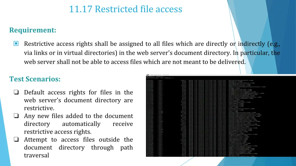11 17 restricted file access