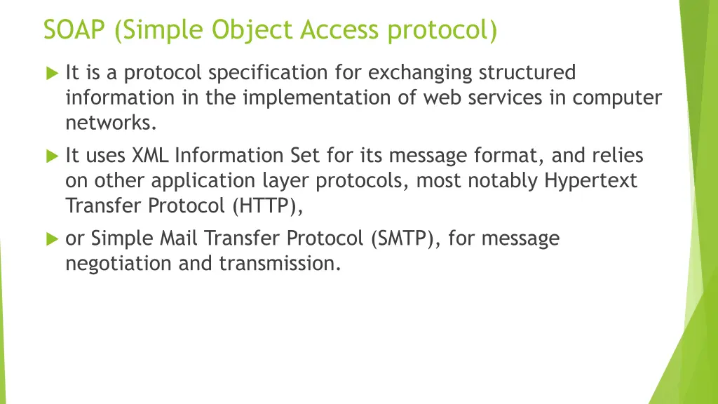 soap simple object access protocol