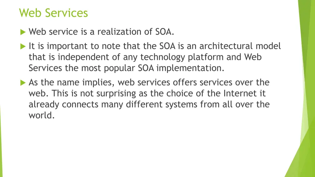 web services