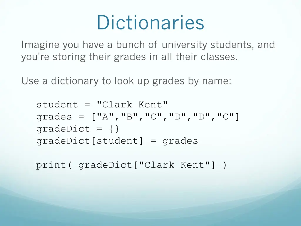 dictionaries 3