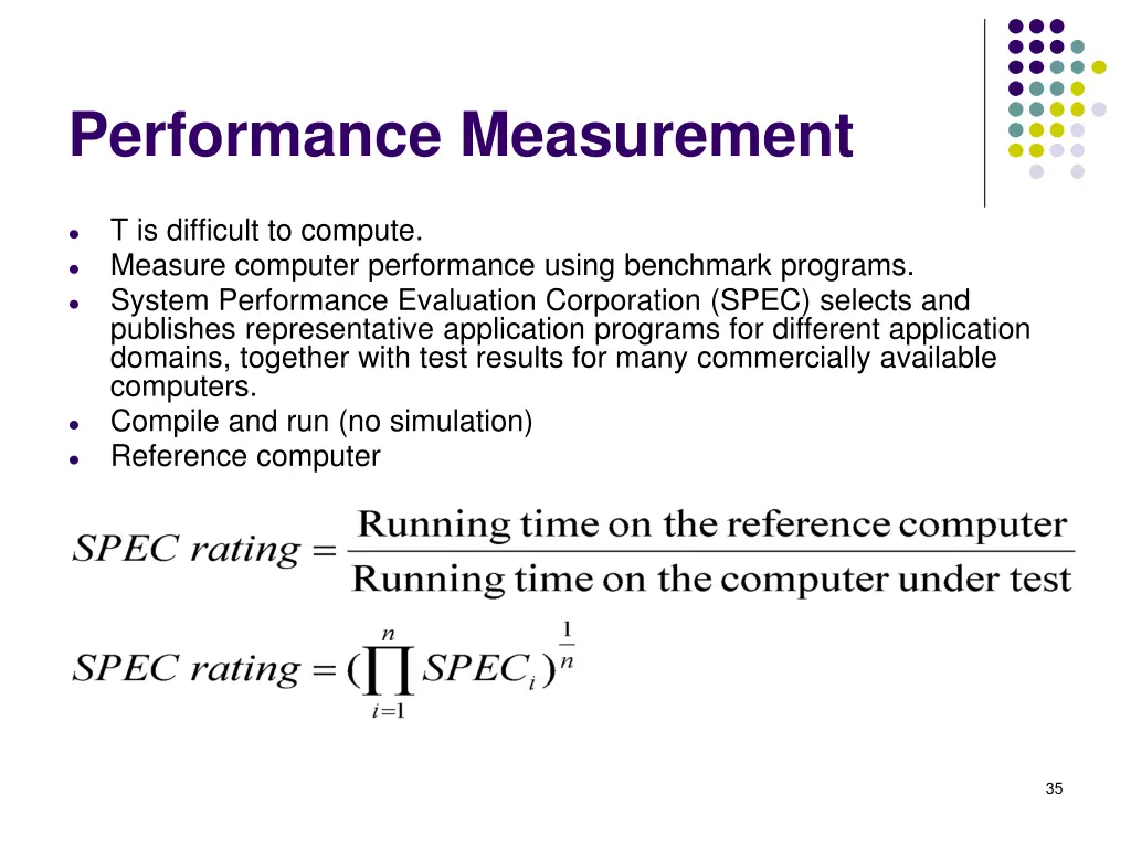 performance measurement