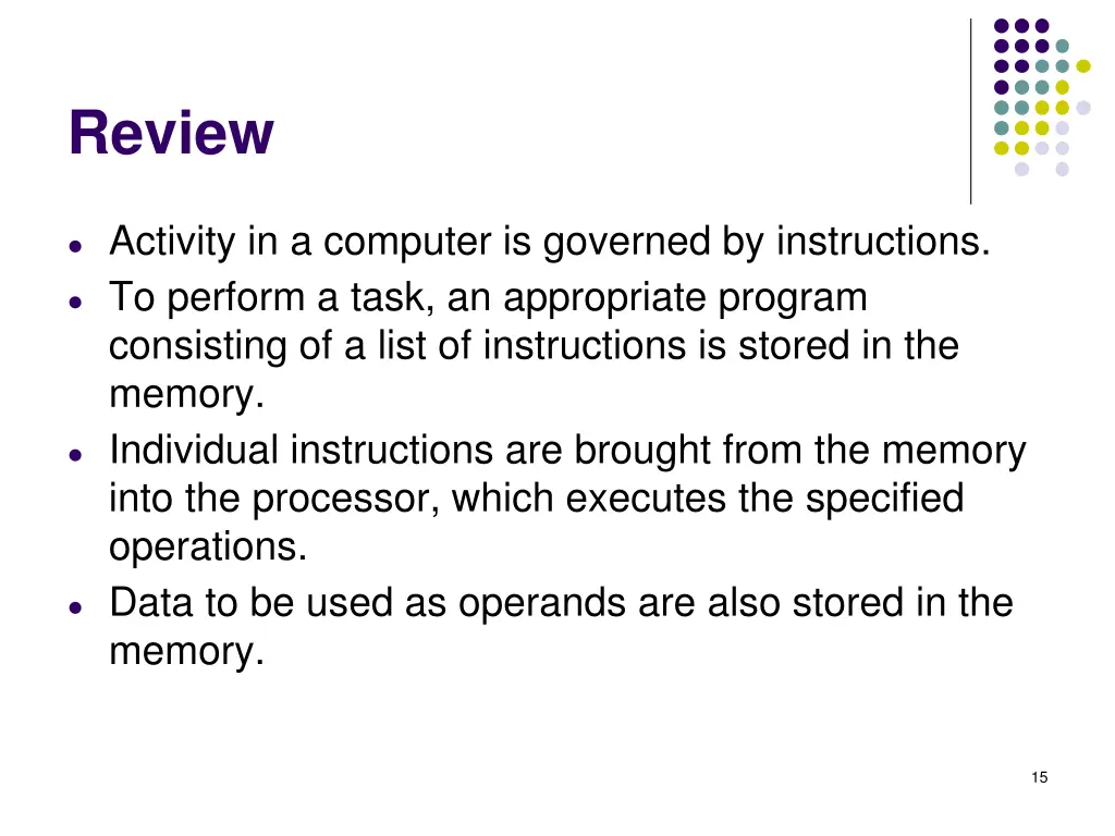 review