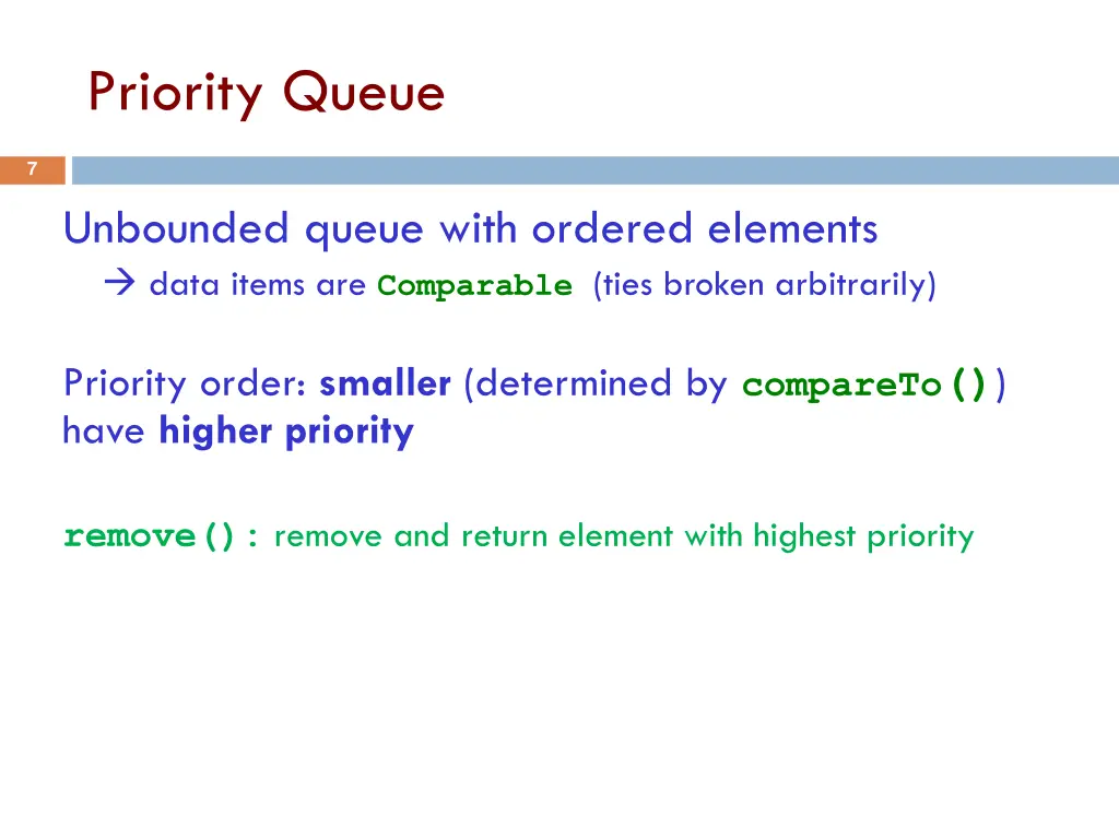 priority queue