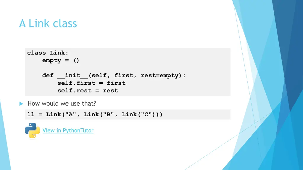 a link class
