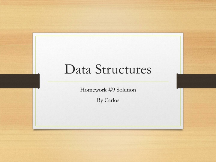 data structures