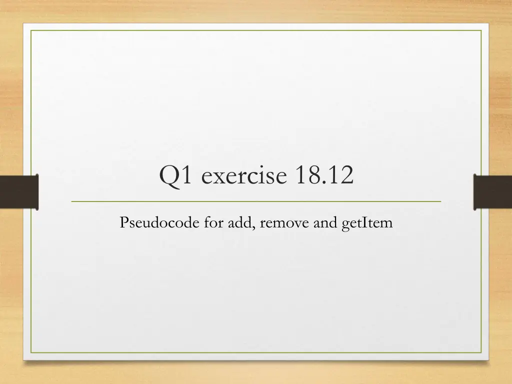 q1 exercise 18 12