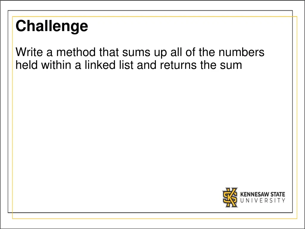 challenge