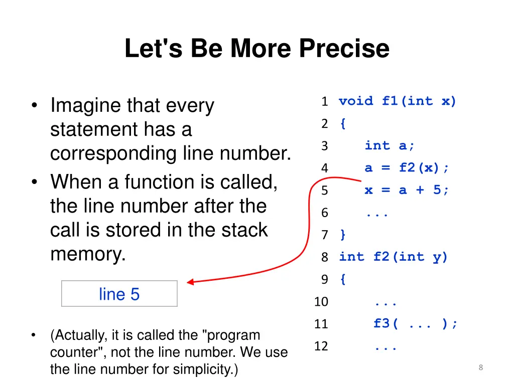 let s be more precise
