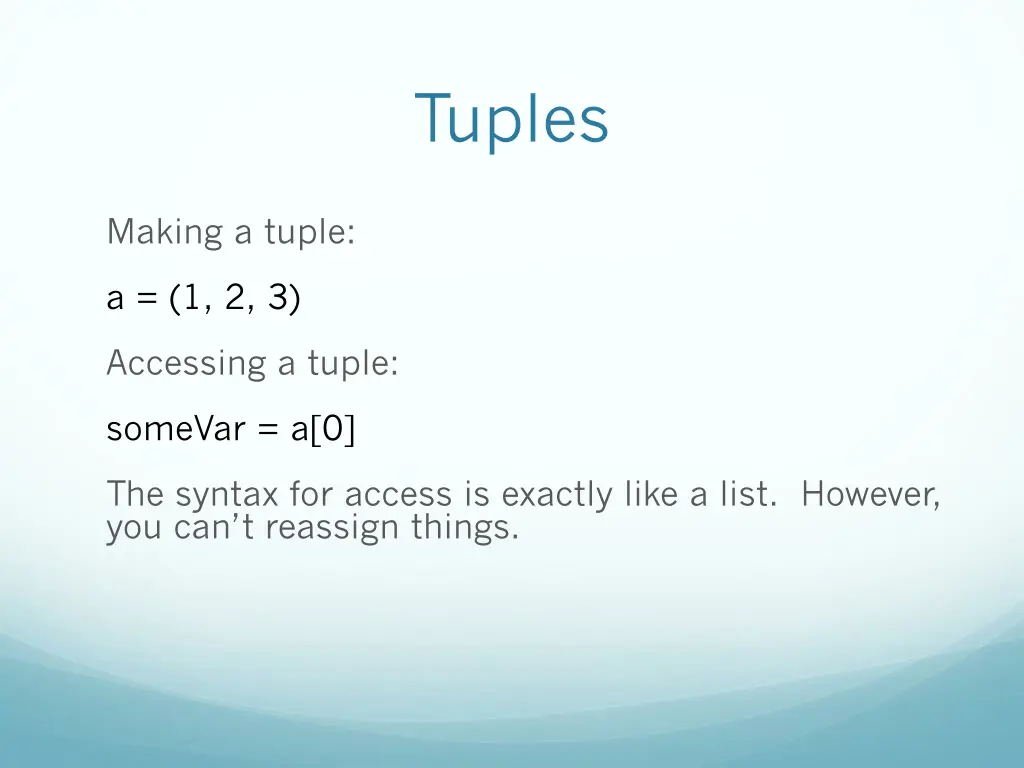tuples 1