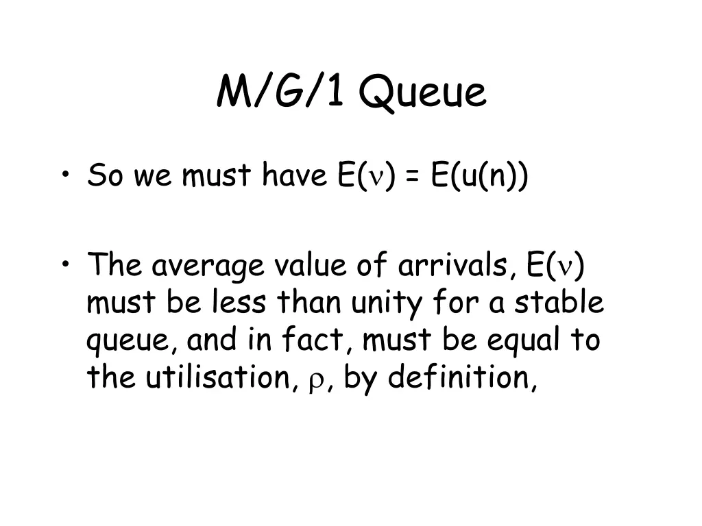 m g 1 queue 8