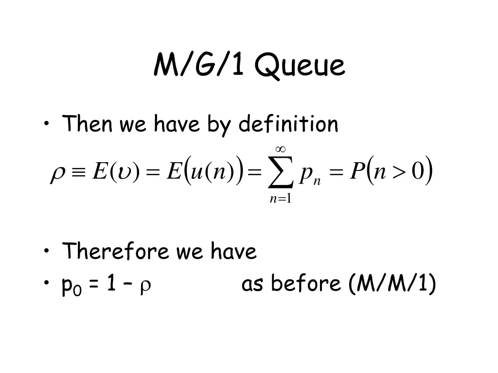 m g 1 queue 9